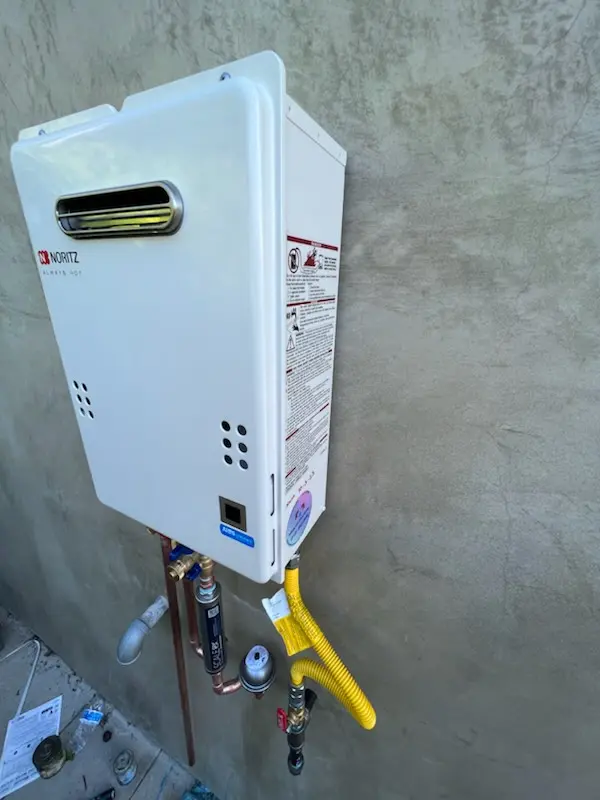 Tankless water heater installation for North Belle Isle homes